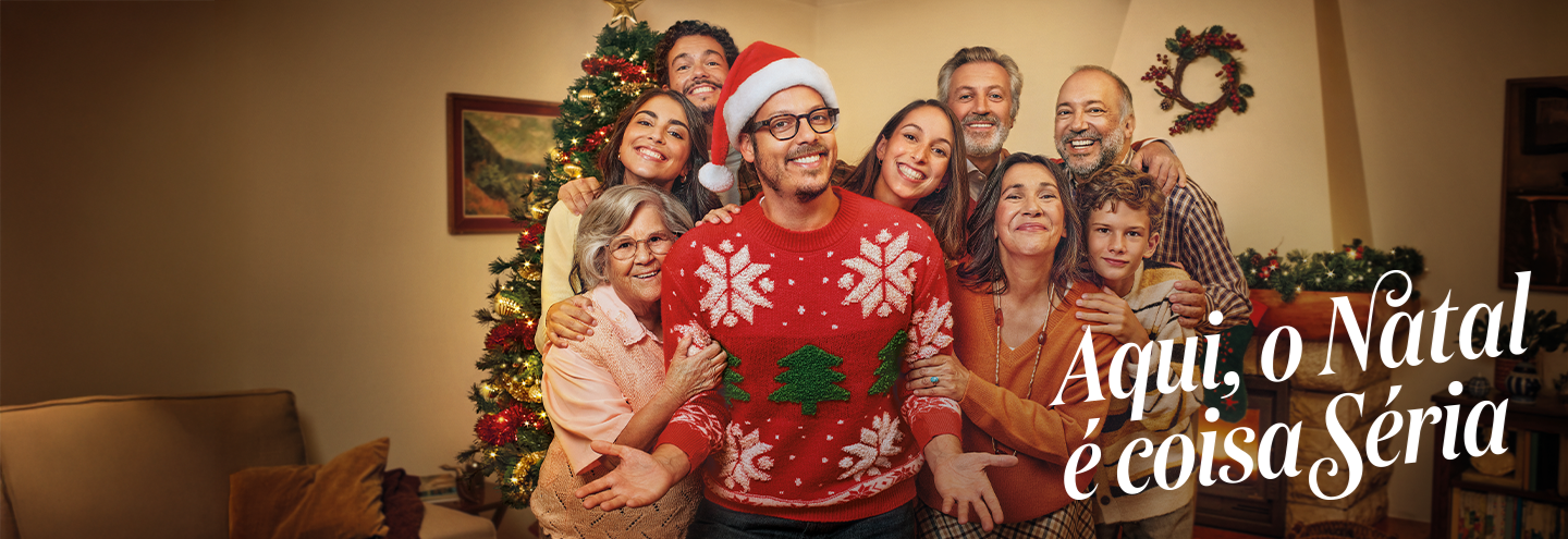 Aqui, o Natal é coisa Séria