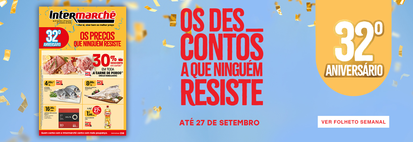 Até 27 de setembro: Poupanças da Semana