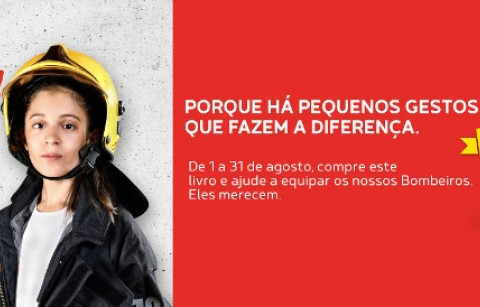 Livro «Bombeiro dos pés à cabeça» à venda até 31 de Agosto de 2017