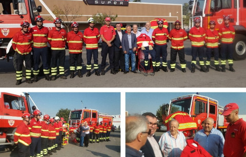 Equipamentos anti-fogo para os nossos bombeiros