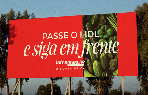 Já passou pelos novos outdoors do Intermarché?