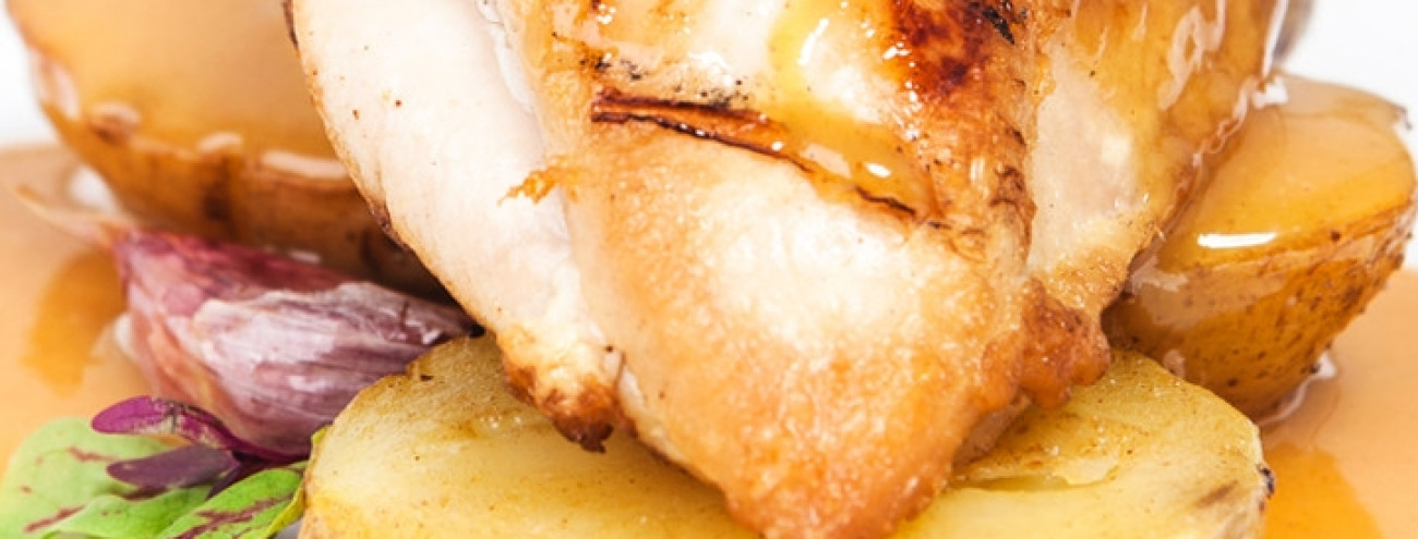 PEITO DE FRANGO COM MOLHO DE MOSTARDA E MEL