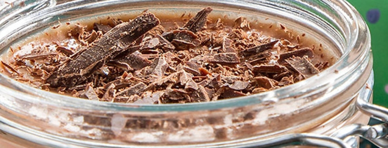PANNA COTTA DE CREME DE AVELÃS
