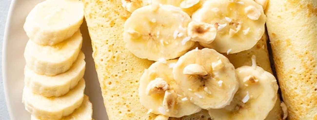 CREPIOCA DOCE COM BANANA