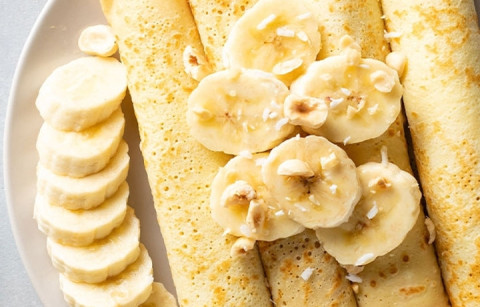 CREPIOCA DOCE COM BANANA