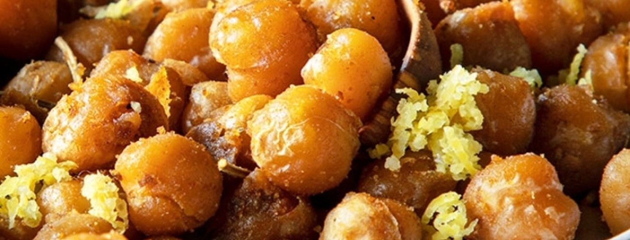 GRÃO DE BICO NO FORNO COM ESPECIARIAS
