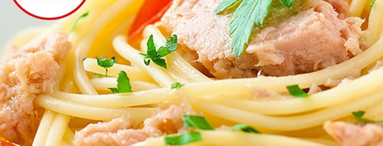 MASSADA DE ATUM ENGALANADA COM PURÉ DE GRÃO