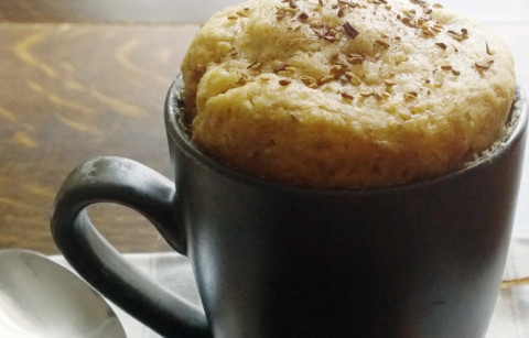 BOLO VULCÃO DE CHOCOLATE NA CANECA