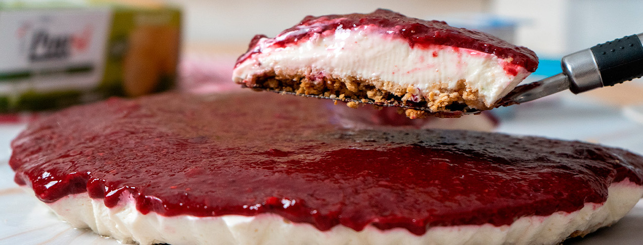 CHEESECAKE DE FRUTOS VERMELHOS