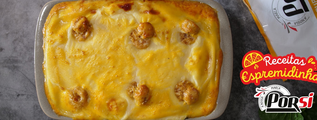 EMPADÃO DE ALHEIRA E ESPINAFRES