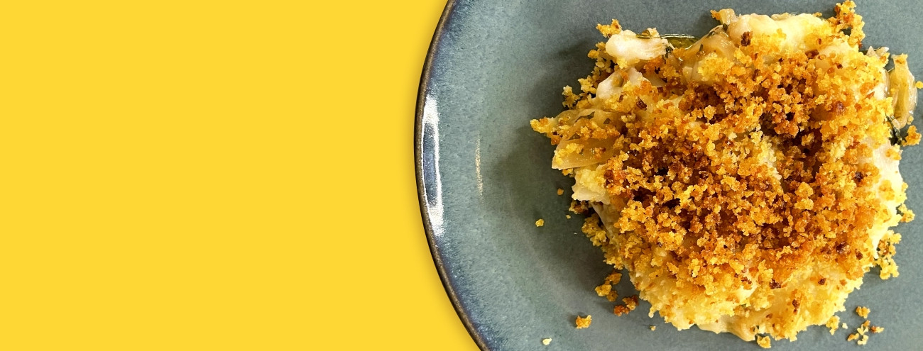 EMPADÃO DE BACALHAU COM GAMBÃO