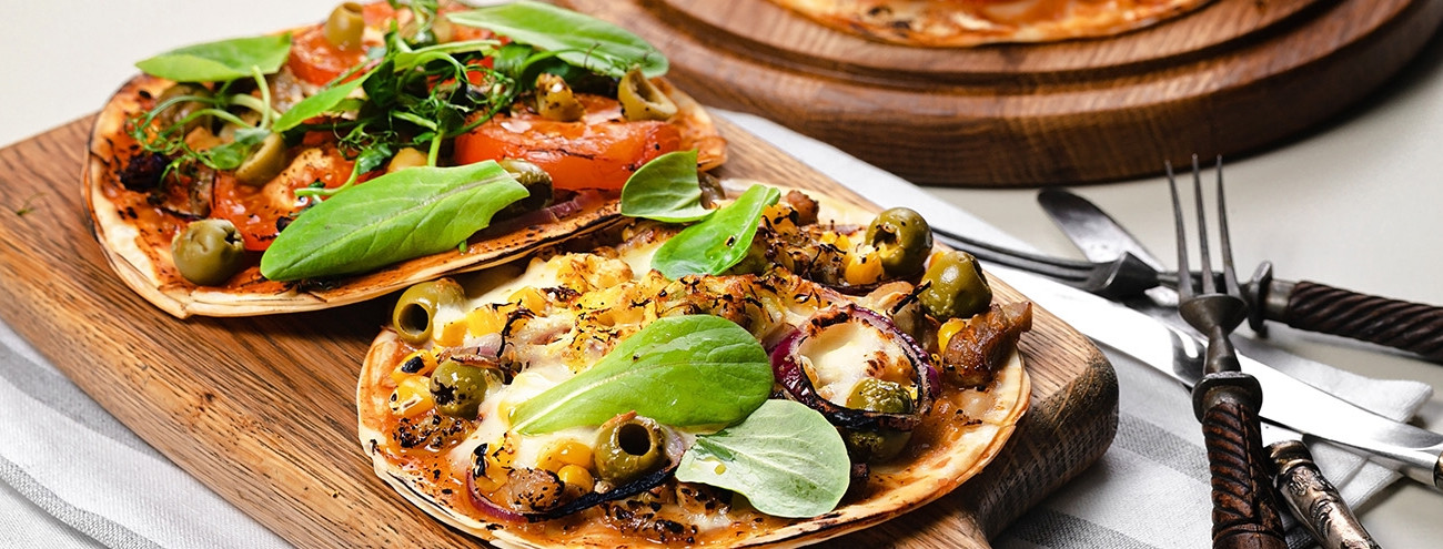 PIZZA WRAP SAUDÁVEL