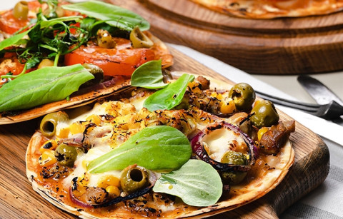 PIZZA WRAP SAUDÁVEL