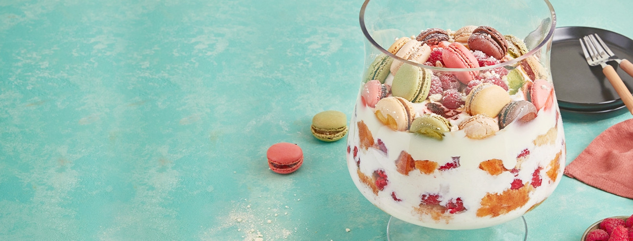 TRIFLE DE MACARONS