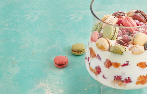 TRIFLE DE MACARONS