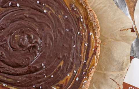 TARTE DE CHOCOLATE E CARAMELO SALGADO