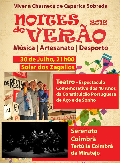 30 de Julho de 2016, Noites de Verão