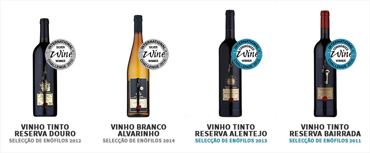 Vinhos Selecção de Enófilos premiados no IWC2015 - International Wine Challenge 2015