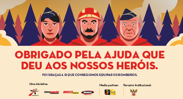 Campanha os nossos heróis - um muito obrigado