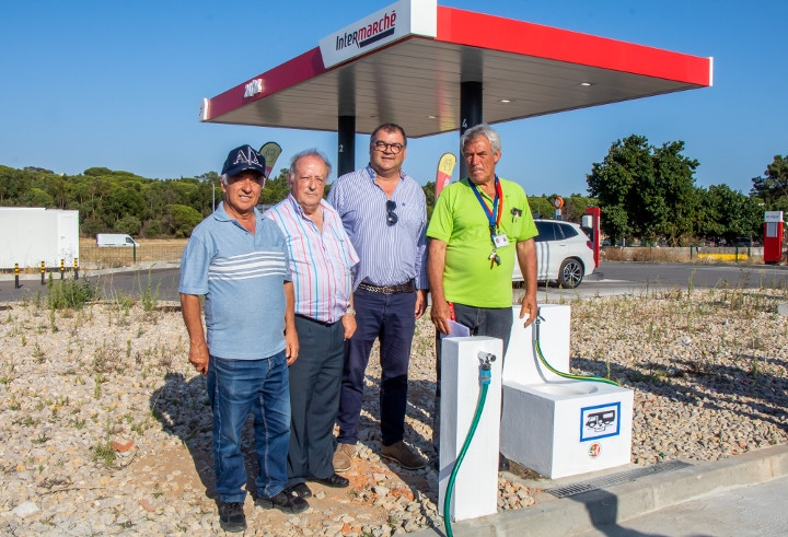 Novo Serviço Intermarché Almada, ponto sanitário para auto-caravanas em Almada