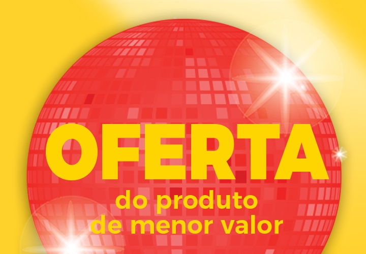 SÓ ESTA SEMANA De 25 a 31 de Outubro, oferecemos* o produto de menor valor numa selecção de artigos. Aproveite já!