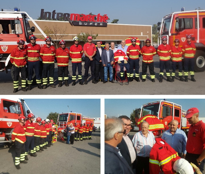 Bombeiros Cacilhas recebem equipamentos novos