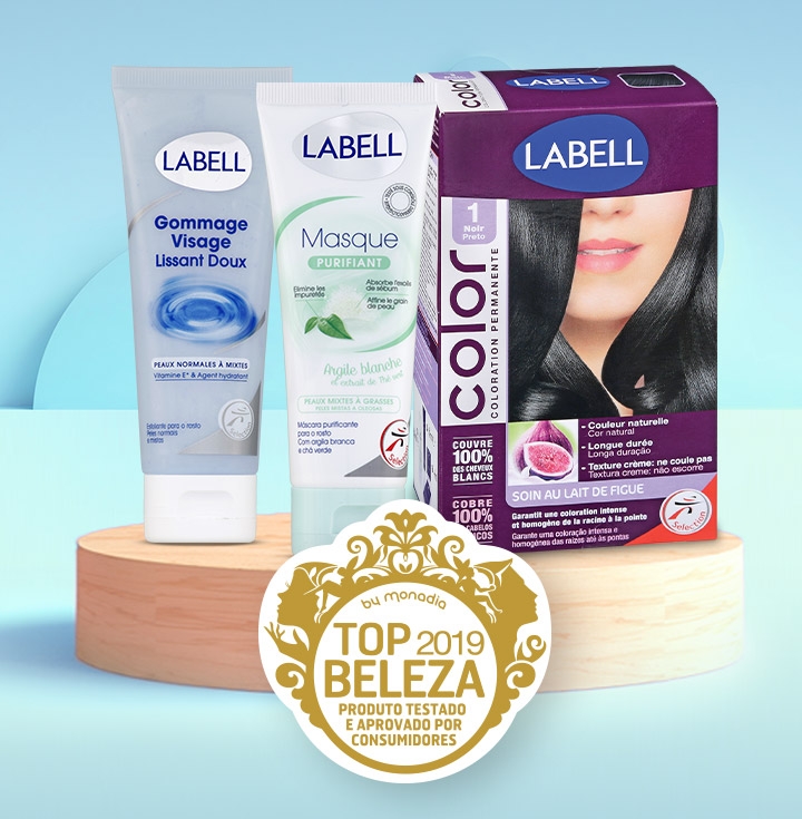 Produtos Labell vencedores TOP Beleza 2019