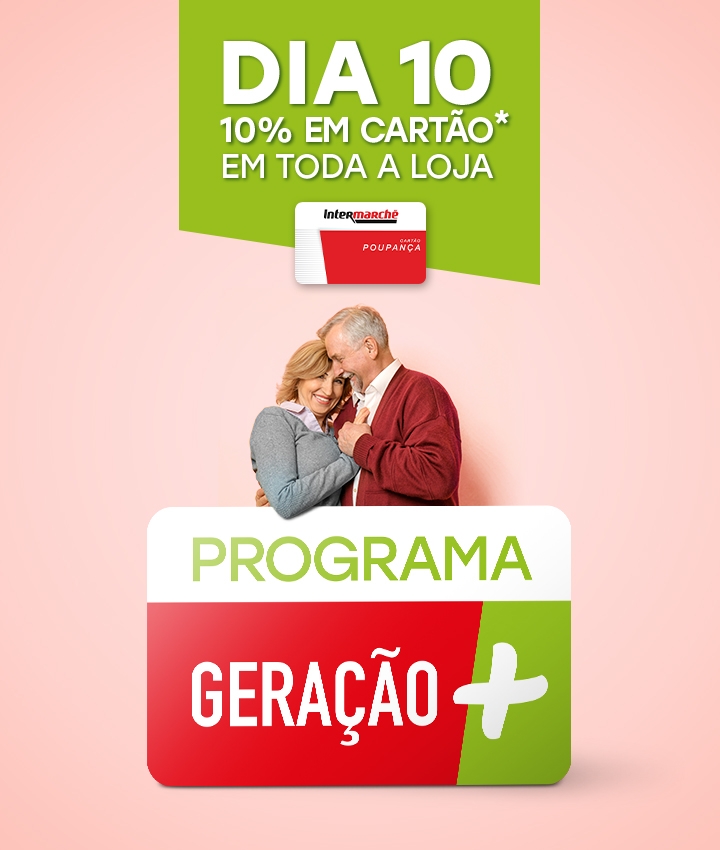 Dia 10 de cada mês é dia de 10% em Cartão em toda a loja!