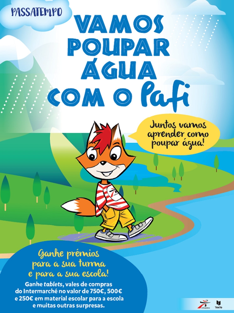 CARTAZ “VAMOS POUPAR ÁGUA COM O Pafi”