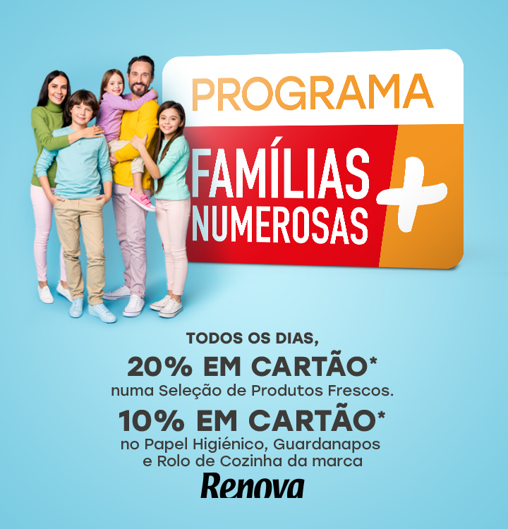 PROGRAMA FAMÍLIAS NUMEROSAS+